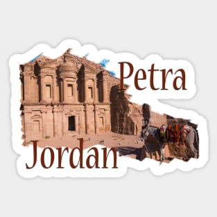 Petra, Jordan: The Monastery Sticker